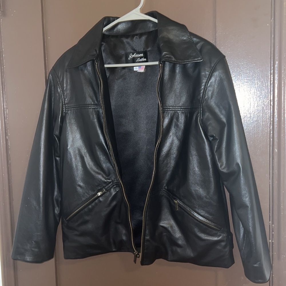 Women’s Black Leather Jacket